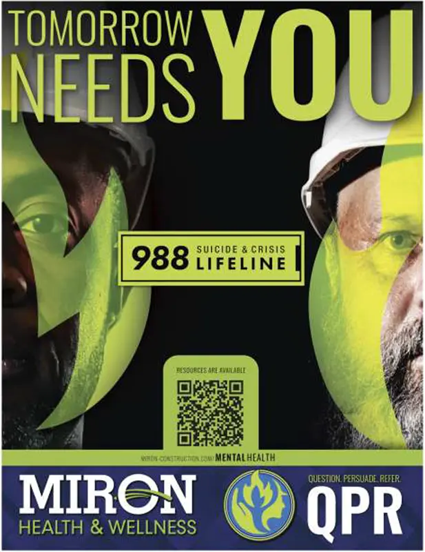 Miron Construction-Suicide-Prevention-Week-Stand-Down
