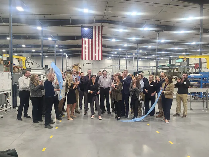 EDL Ribbon After Ribbon cutting