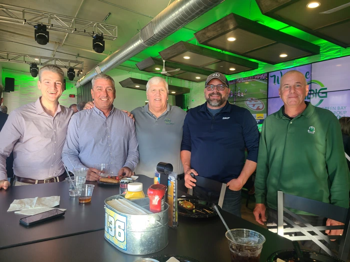 Marty with other Octoberfest attendees
