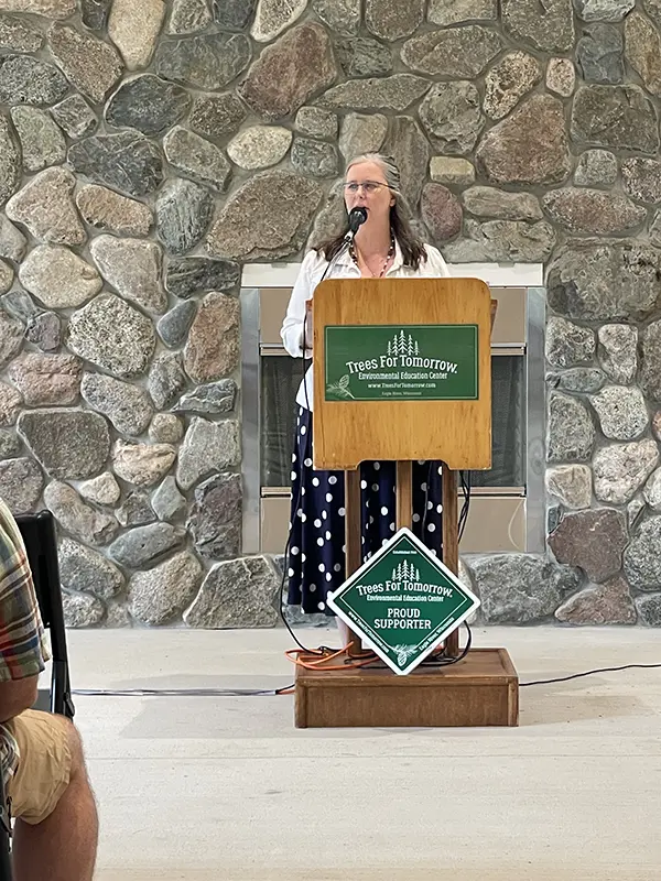 Trees for Tomorrow Executive Director Cheryl Brunzo