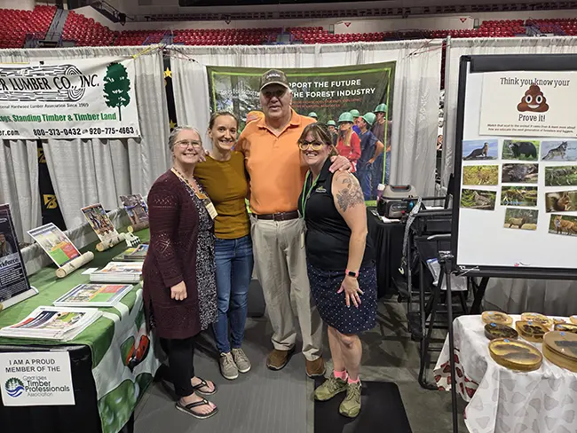 Marty with Great Lakes Timber Professionals Association team