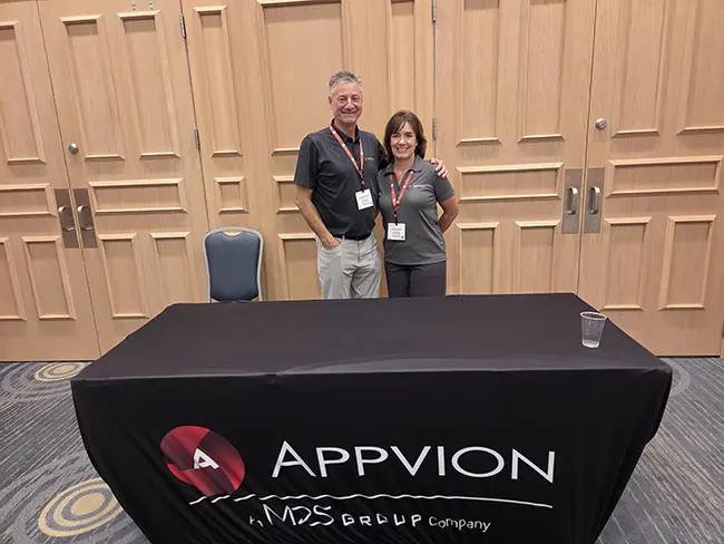 Two team members from Appvion