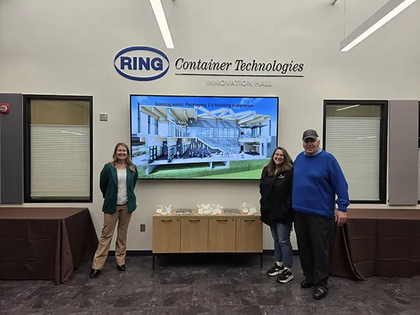 Laura Bix - Associate Dean Packaging with Marty and Caity