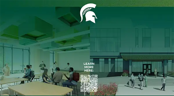 MSU Packaging QR code